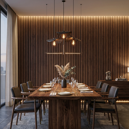 Architectural Acoustic Wood Panel – 270 × 110 cm