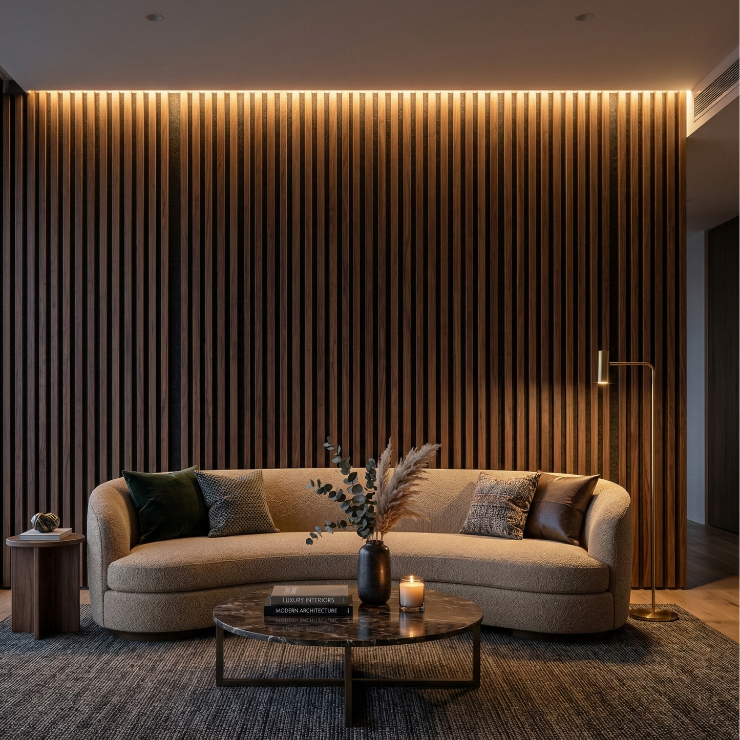 Architectural Acoustic Wood Panel – 270 × 110 cm