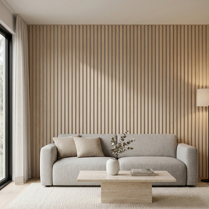 Architectural Acoustic Wood Panel – 270 × 110 cm