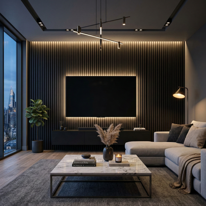 Architectural Acoustic Wood Panel – 270 × 110 cm