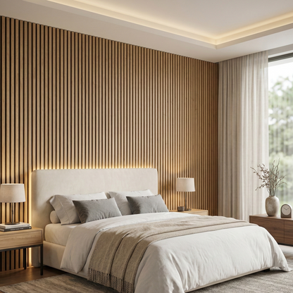 Architectural Acoustic Wood Panel – 270 × 110 cm