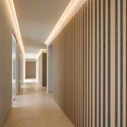 Architectural Acoustic Wood Panel – 270 × 110 cm